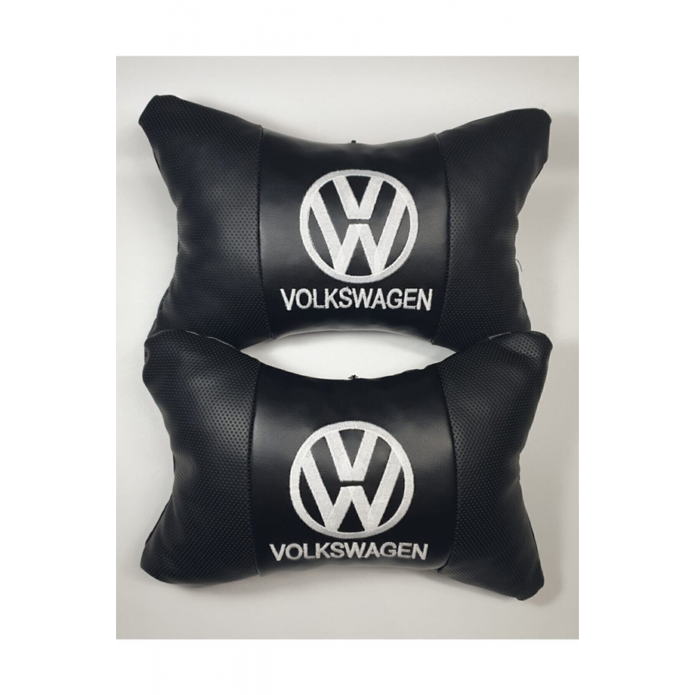 Beyaz Deri Yastık + Kemer Pedi -  Konfor Seti 2'li