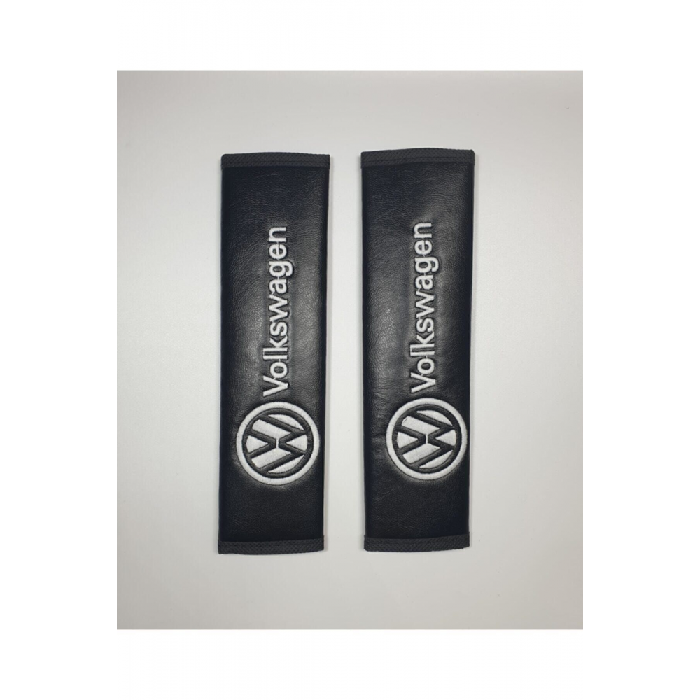 Beyaz Deri Yastık + Kemer Pedi -  Konfor Seti 2'li