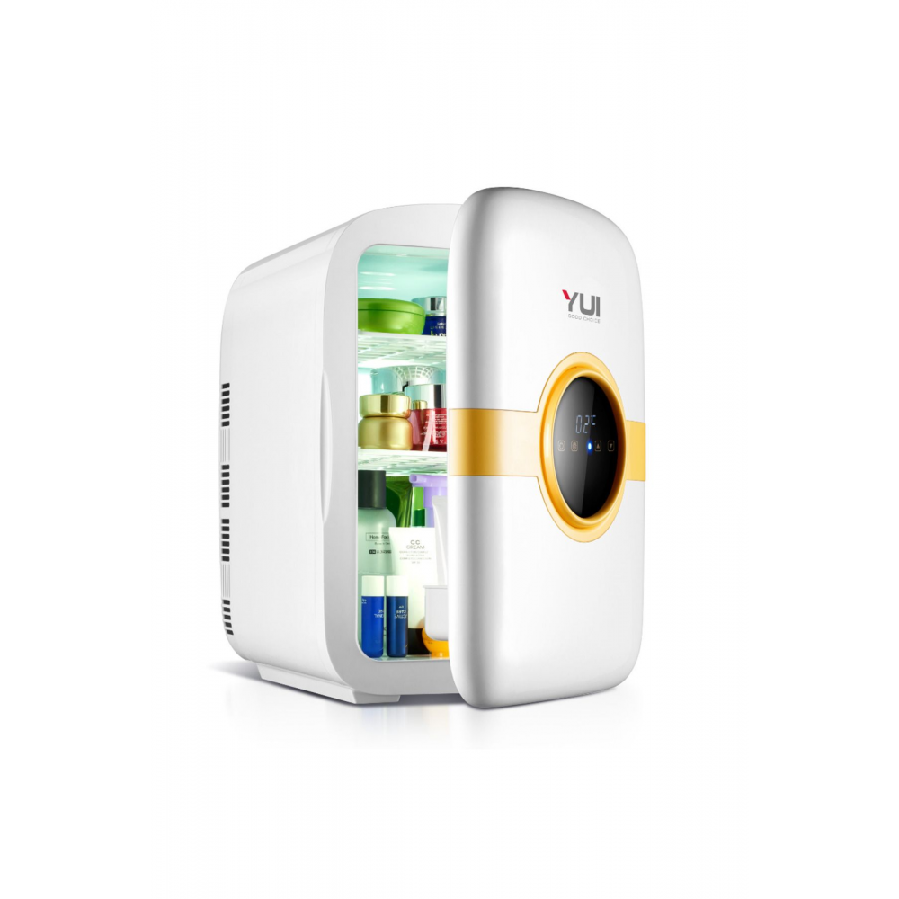 K22 Dokunmatik Led Ekranlı Kozmetik, Gıda, Araç Ve Ev Tipi 20 Litre Taşınabilir Mini Buzdolabı