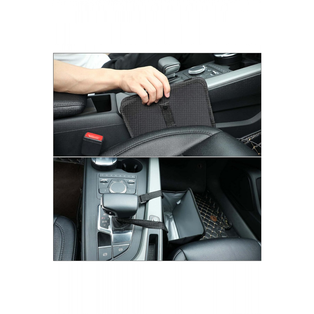 Araba Çöp Kutusu Su Geçirmez Araba Çöp Kovası Taşınabilir Katlanabilir Saklama Çantası