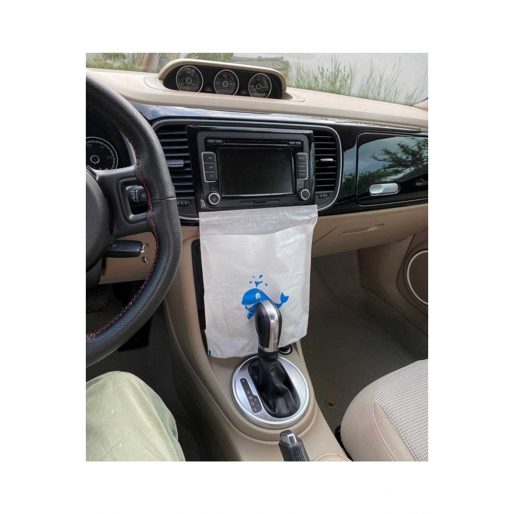 Kendinden Yapışkanlı Araç Içi Çöp Poşeti 50'li Paket