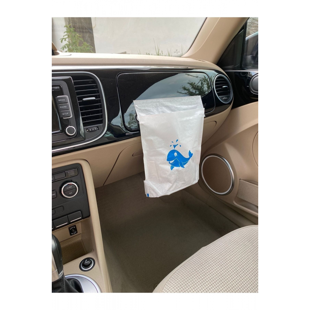 Kendinden Yapışkanlı Araç Içi Çöp Poşeti 50'li Paket