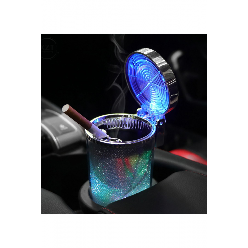 Oto Küllük 7 Renk Işıklı Tüm Araçlara Uygun Kapaklı