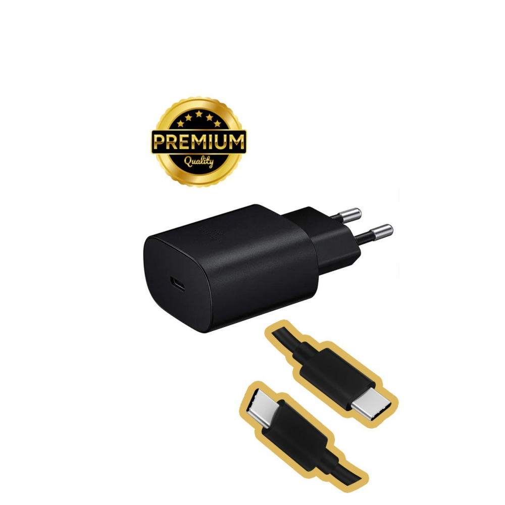 Samsung Galaxy A23 A24 A25 A33 A34 A35 A52s A53 A55 A54 A70 A71 A72 A73 Uyumlu Hızlı Şarj Aleti Seti