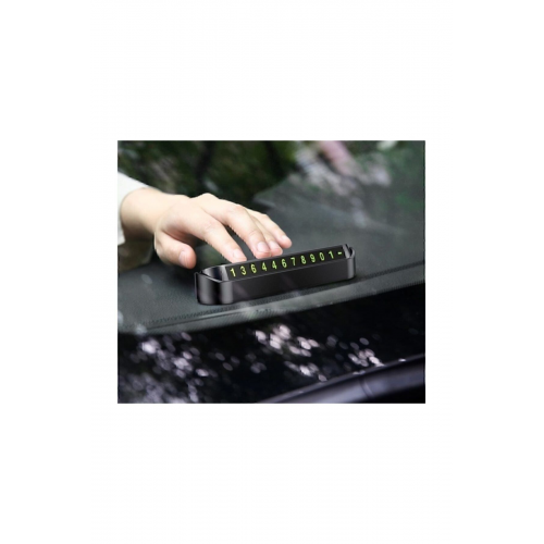 Araç Park Telefon Numaratörü Mıknatıslı Aç Kapa Sistem