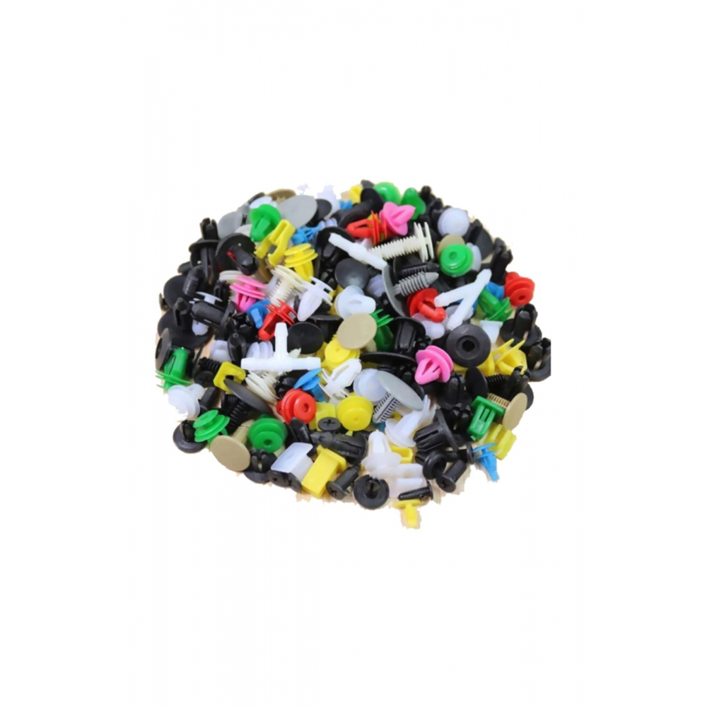 Araba Kapı Tampon Plastik Klips Panel İtme Pim Tutucu 460 Parça