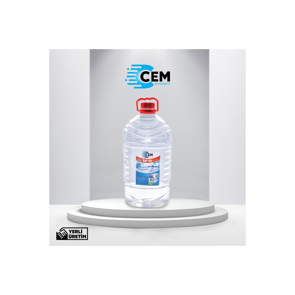 Car Care Saf Su Ütü Ve Akü Suyu 5 Lt 2'li Avantaj Paket (ÜRETİM YILI 2024)