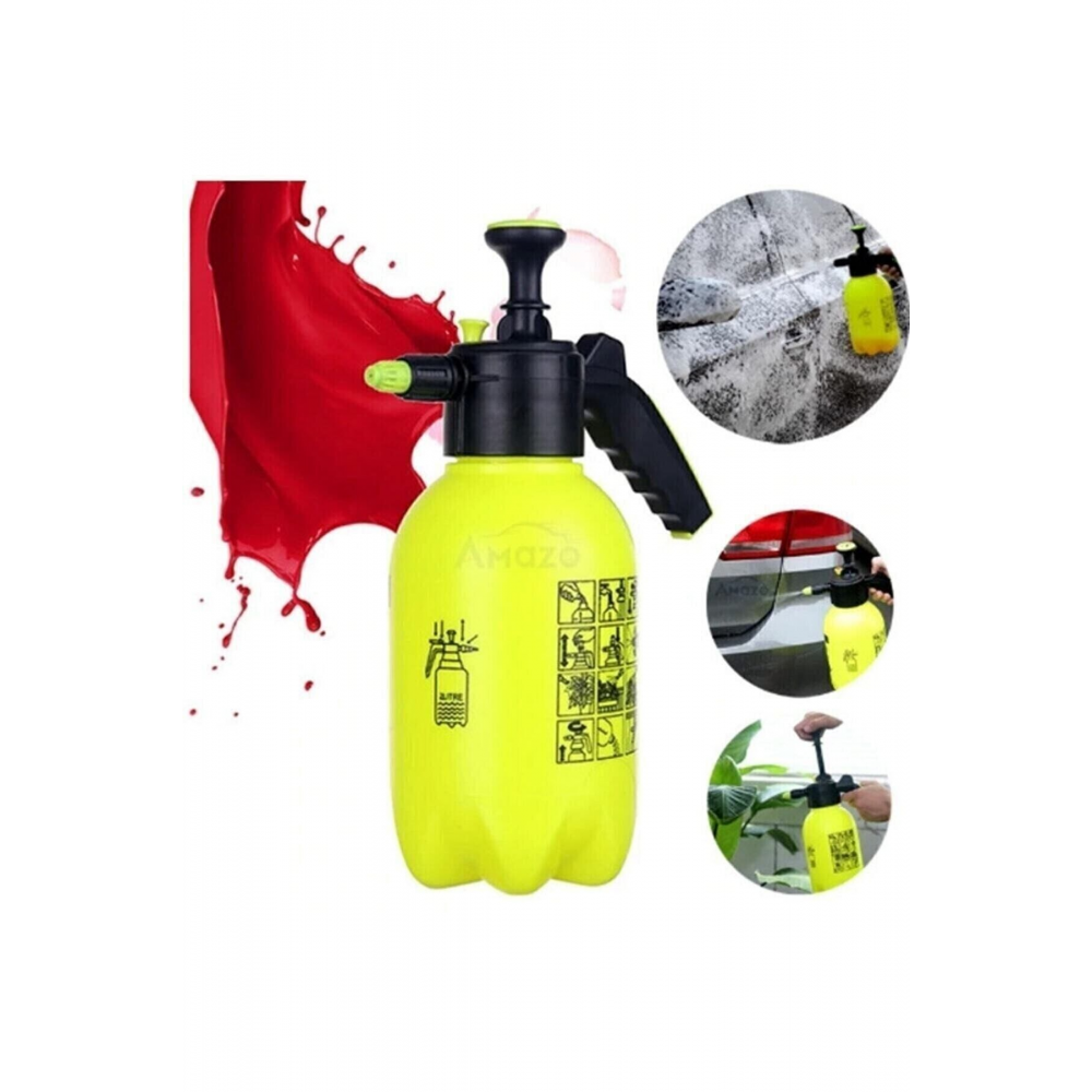 2 Lt Basınçlı Oto Araç Yıkama Pompası El Değmeden Köpük Püskürtme