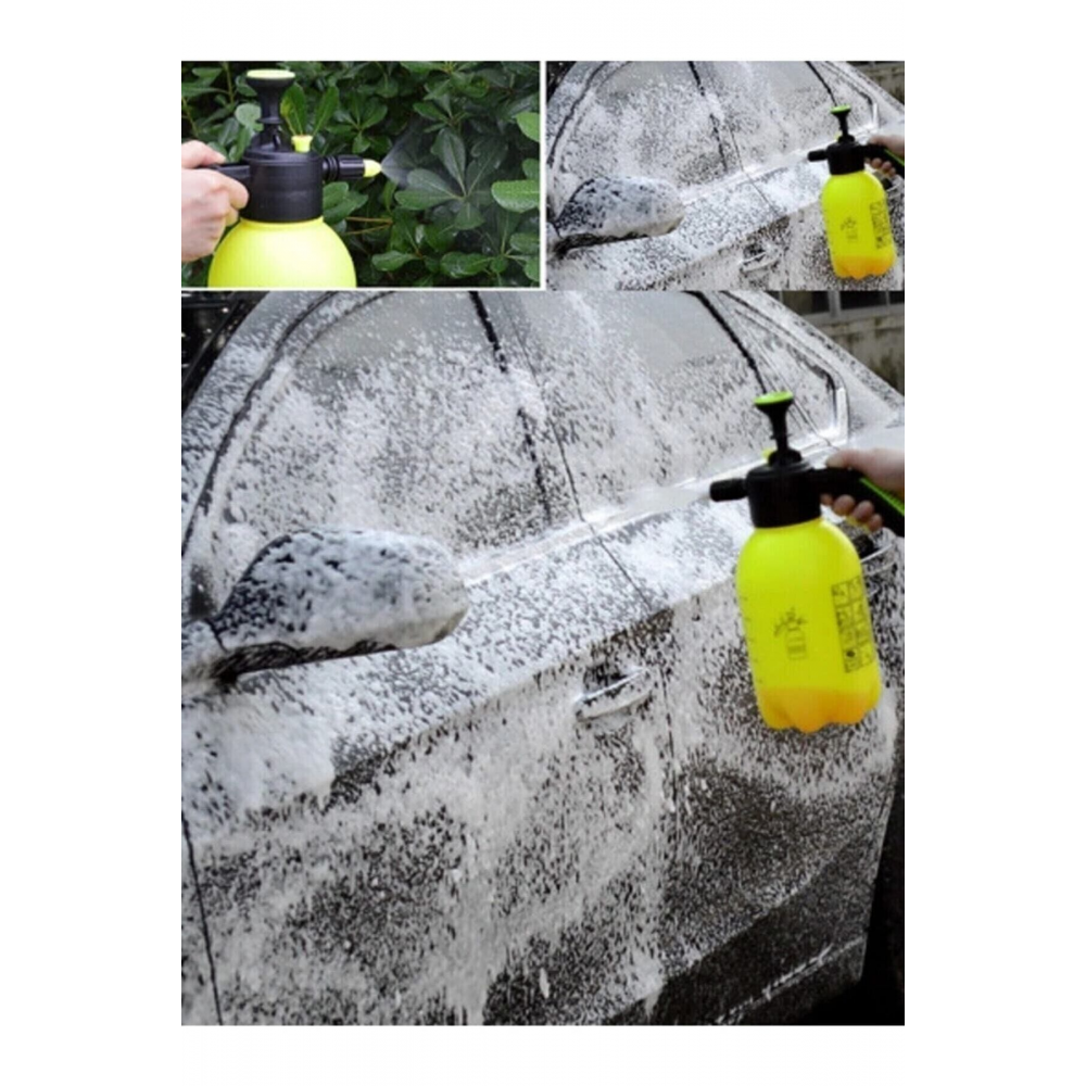 2 Lt Basınçlı Oto Araç Yıkama Pompası El Değmeden Köpük Püskürtme