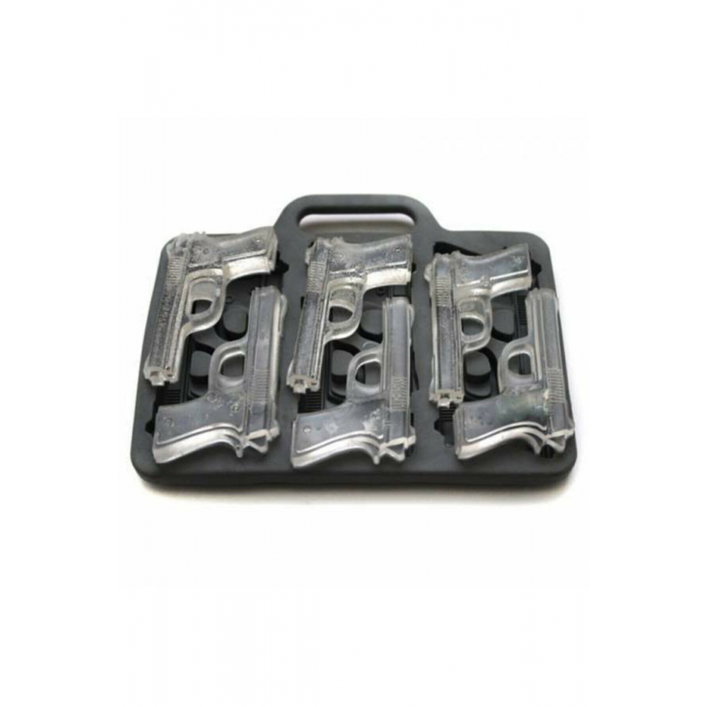 Buz Kalıbı Silah Şeklinde