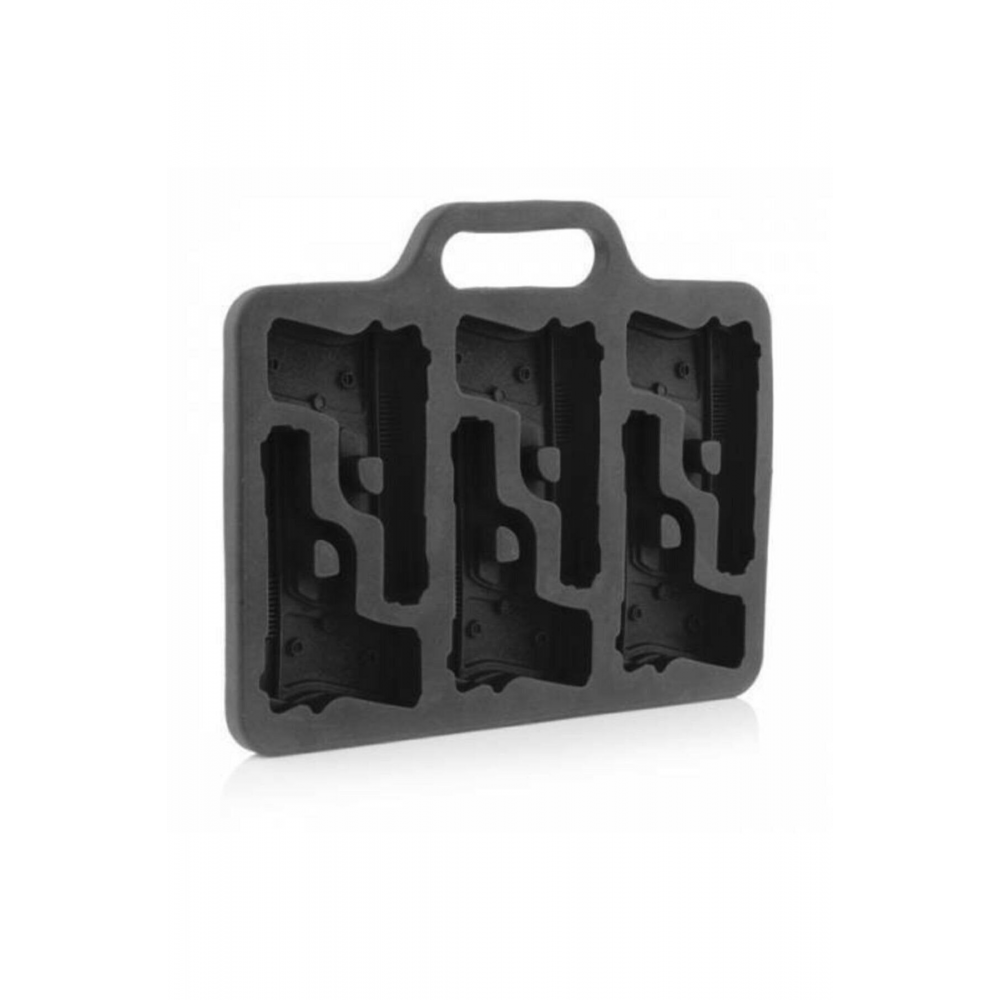 Buz Kalıbı Silah Şeklinde