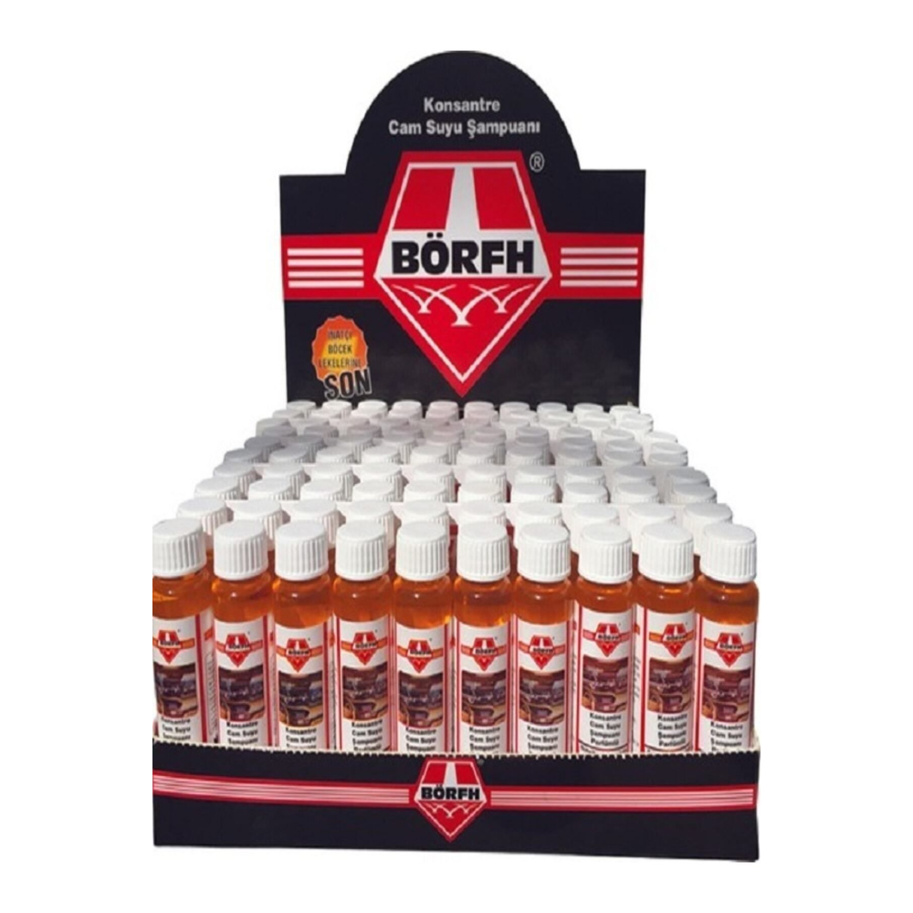 Konsantre Cam Suyu Şampuanı Cam Temizleme Sabunu 32 ml