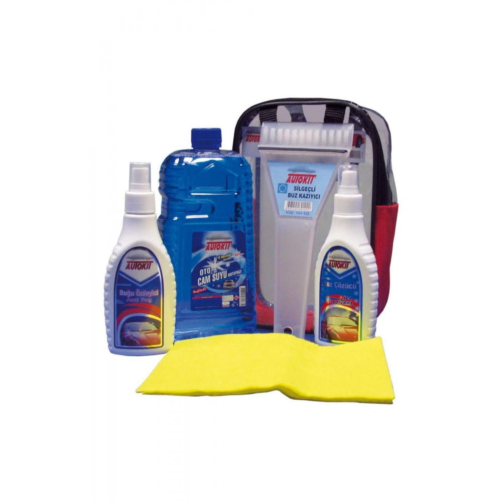Pratik Kışlık Oto Bakım Seti Kışlık Cam Suyu Buz Çözücü