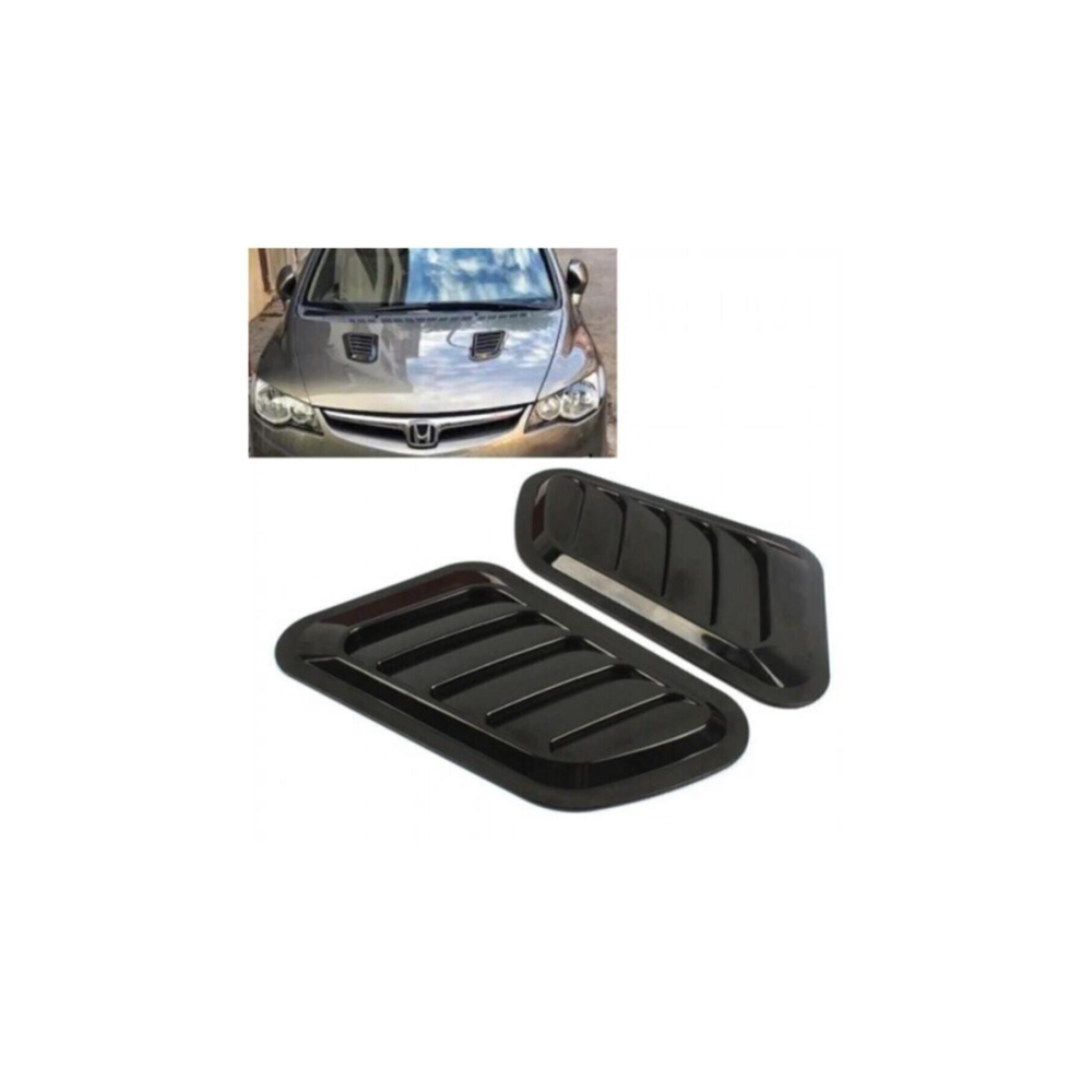 Piano Black Kaput Üstü Havalandırma Izgara Kaput Üstü Body Kit