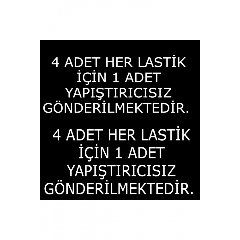 Hankook | Lastik Yazısı Yıkanabilir Oto Lastik Stickerı Arması 4 Adet