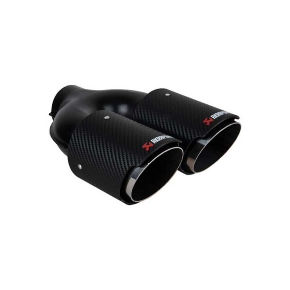 Akrapovic Karbon Egzoz Ucu Çift Cıkış --MAYUK DİZAYN--