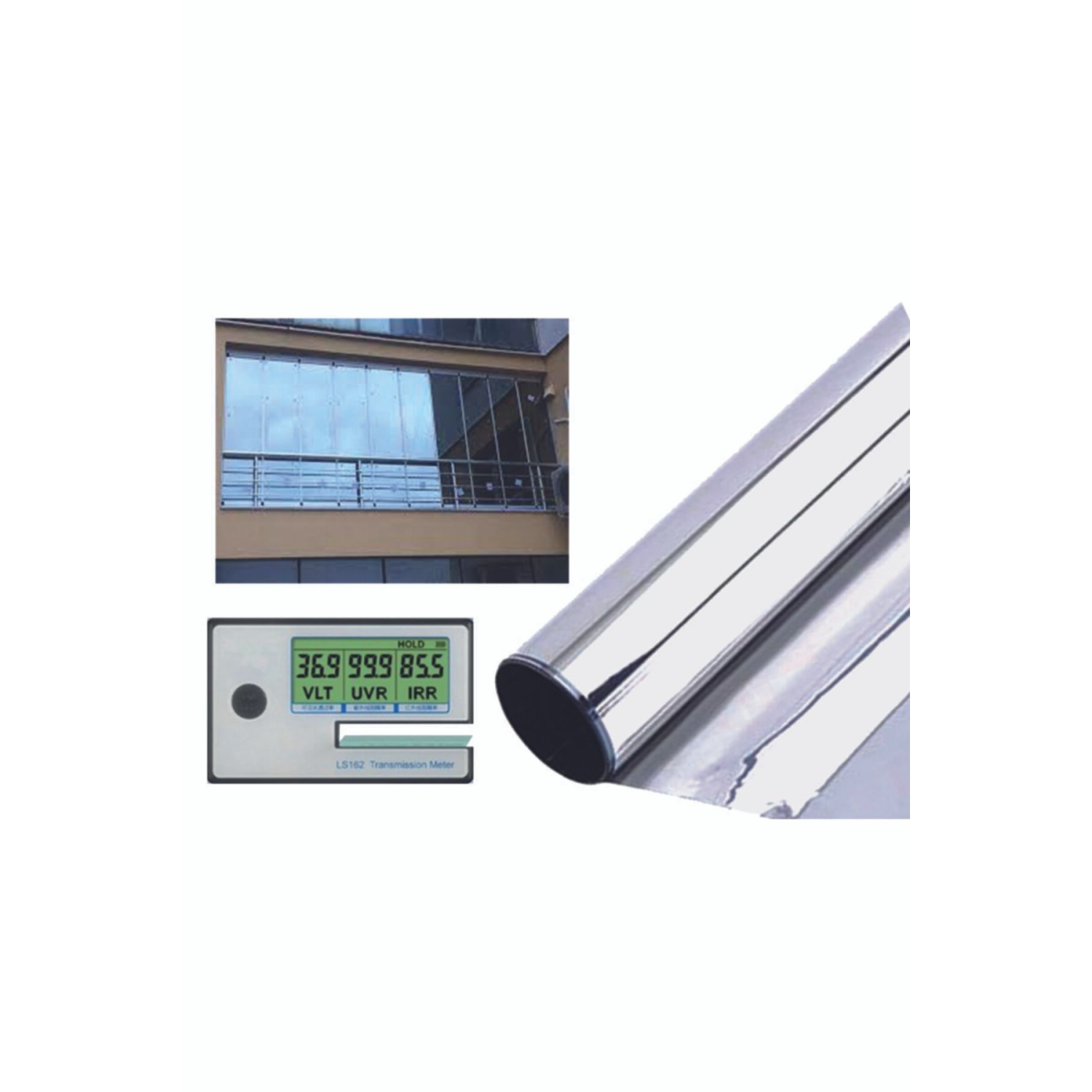 Dark Black En Koyu Aynalı Ton Cam Filmi 50 Cm X 200 Cm Ultra Koyu