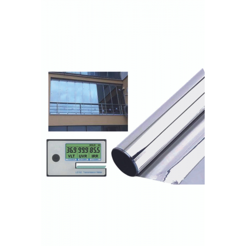 Dark Black En Koyu Aynalı Ton Cam Filmi 50 Cm X 200 Cm Ultra Koyu