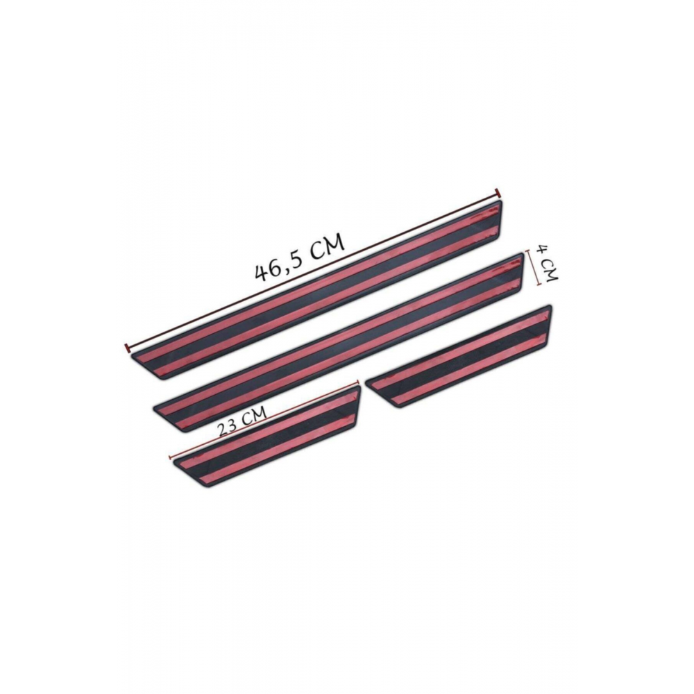 Fiat Egea Sd Krom Kapı Eşik Koruması 2015 Üzeri 4 Parça