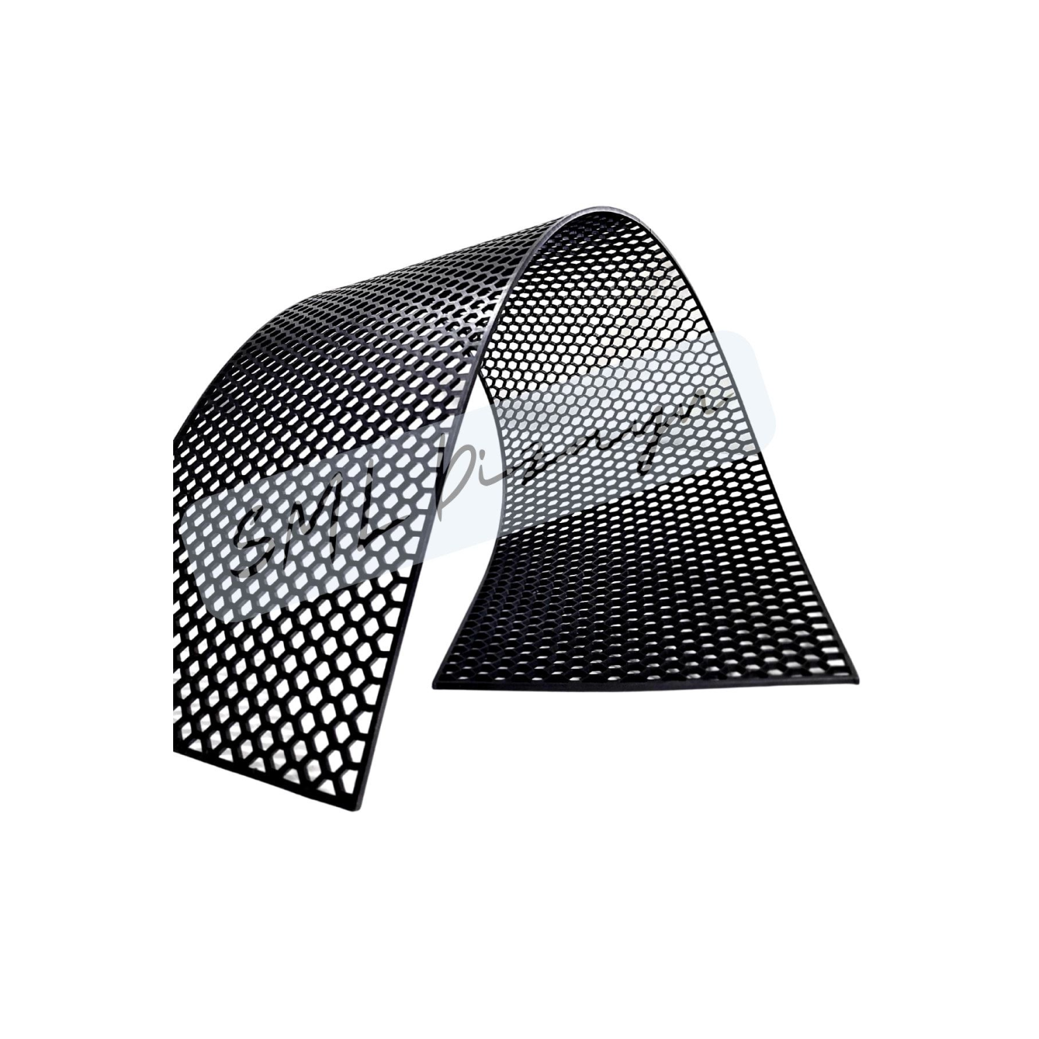 Bal Peteği Tampon-panjur Izgara 98x23 Cm Mat Siyah Plastik Bodykit Izgara Ön-tampon-petek-ızgara-tel