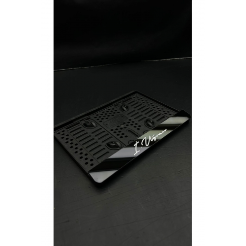 Kişiye Özel Motor  Uyumlu  Pleksi Takmatik Plakalık