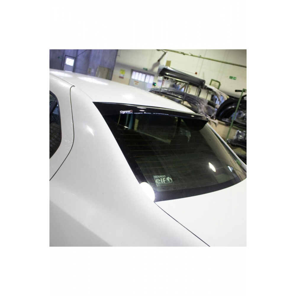 Renault Symbol Arka Cam Üstü Spoyler Rüzgarlık Kanat (abs) Parlak Siyah 2013->
