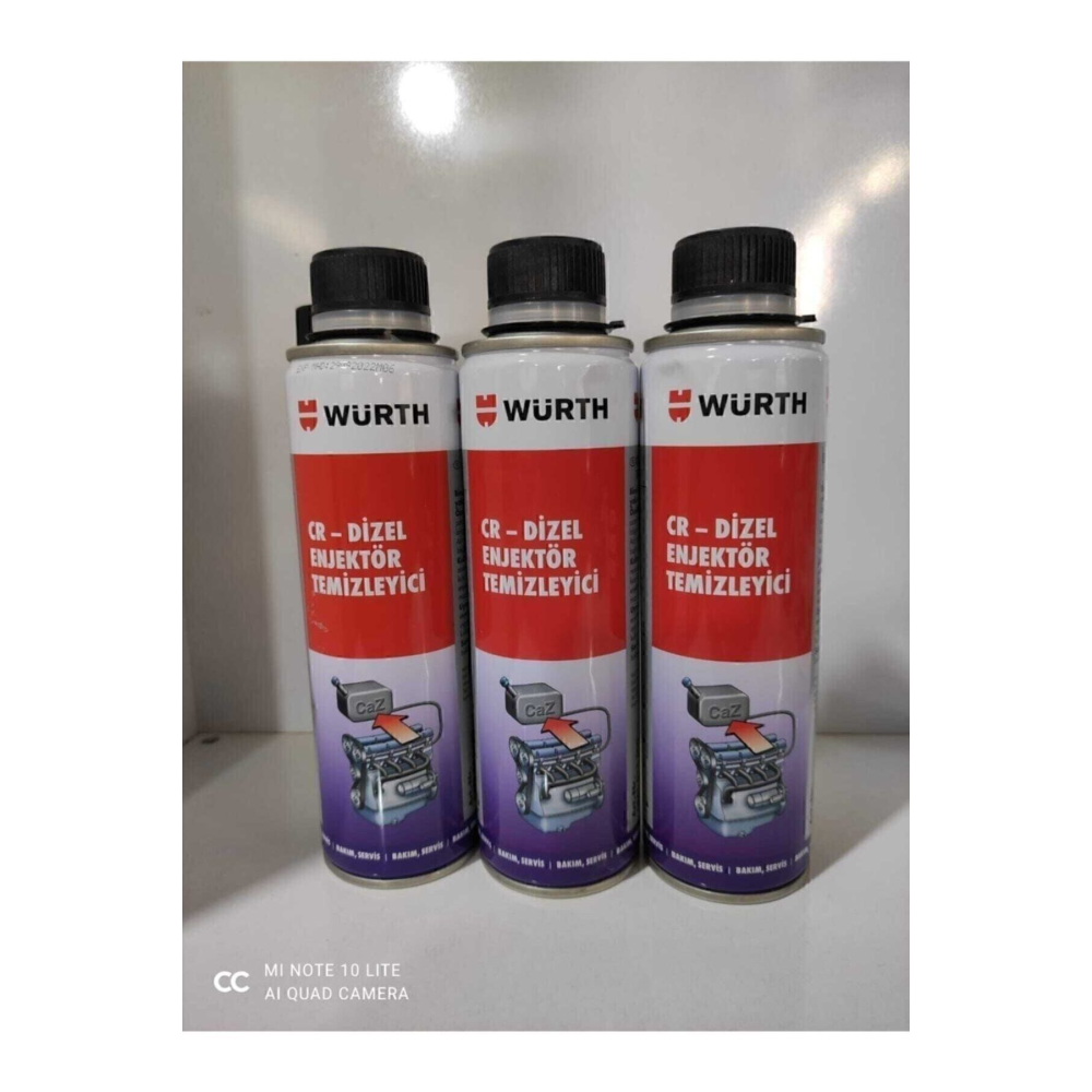 Dizel Enjektör Temizleyici 300 Ml 3 Adet