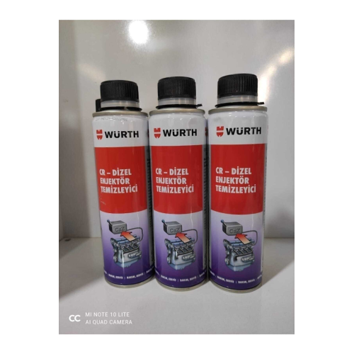 Dizel Enjektör Temizleyici 300 Ml 3 Adet