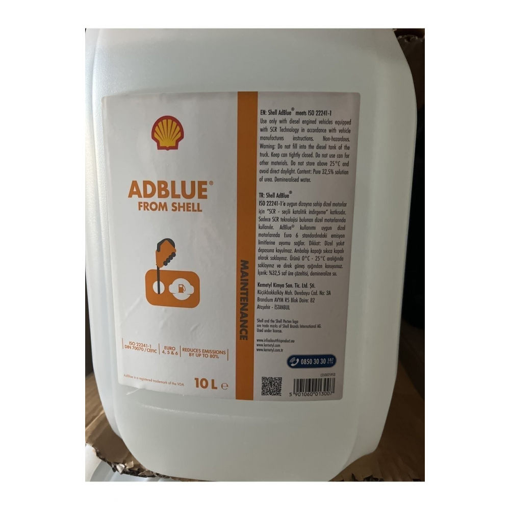 Adblue - 10 Litre 2024 Üretim