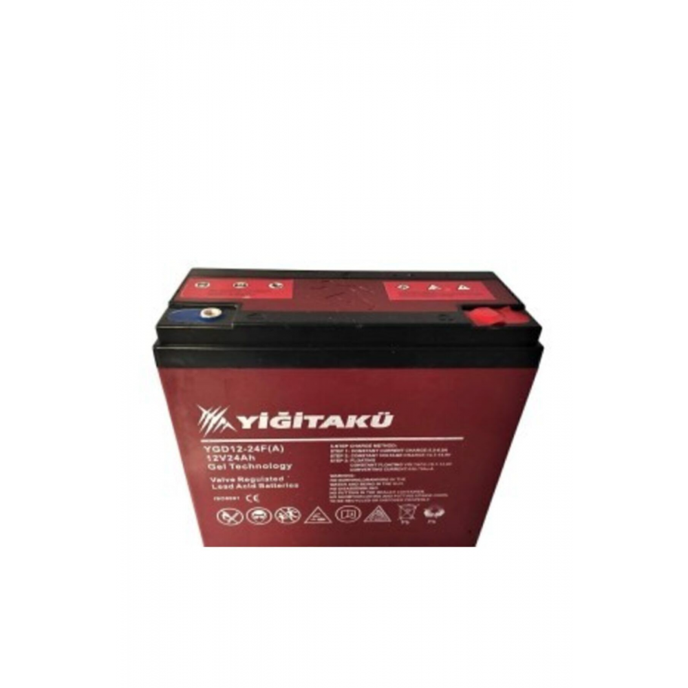 12 V 24 Ah-amper Jel Akü