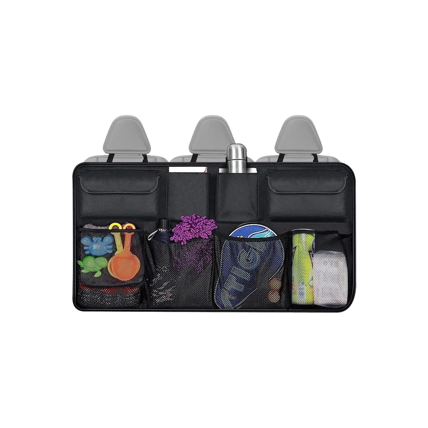 Araç Bagaj Düzenleyici 8 Cepli Organizer Araba Eşya Malzeme Düzenleme Oto Içi Aksesuar Düzenleme