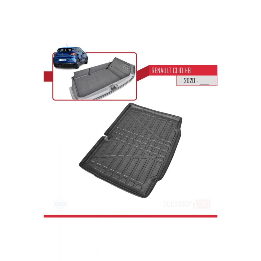 Renault Clio 5 Hb 2020 Model Sonrası Bagaj Havuzu Uyumlu