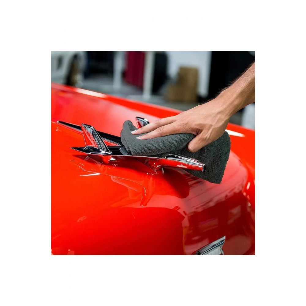 5'li Mikrofiber Oto Yıkama Seti-kurulama Silme Bezi Cam Bezi Güderi Oto Eldiveni Oto Sünger