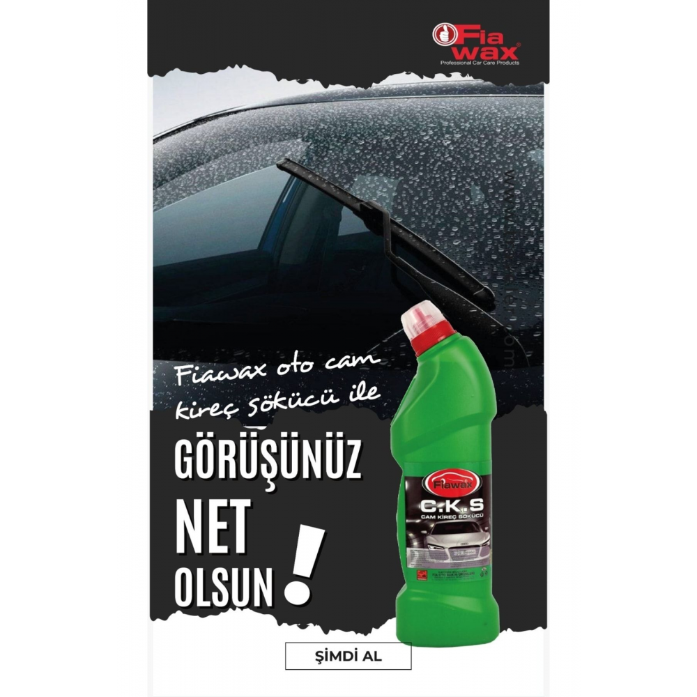 Oto Cam Kireç Sökücü 1lt