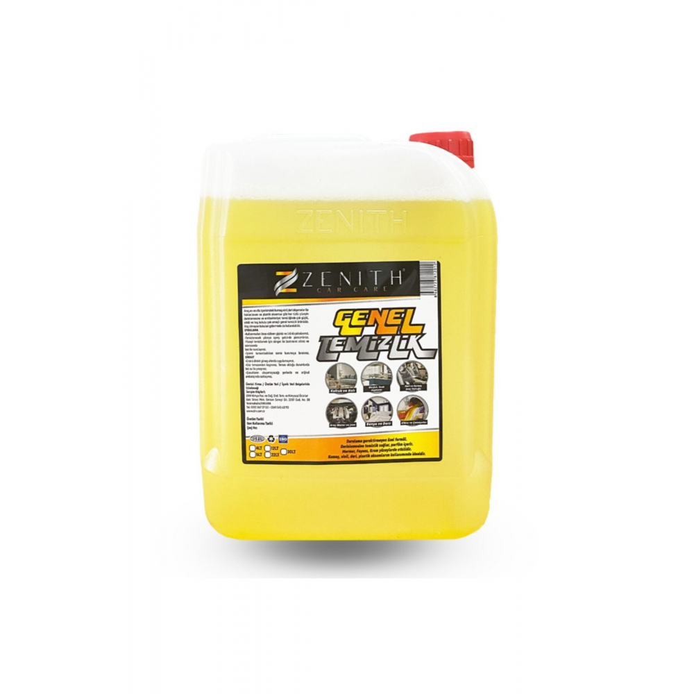 5 KG ZENİTH GENEL TEMİZLİK ( DÖŞEME TAVAN VE HALI TEMİZLEYİCİ )