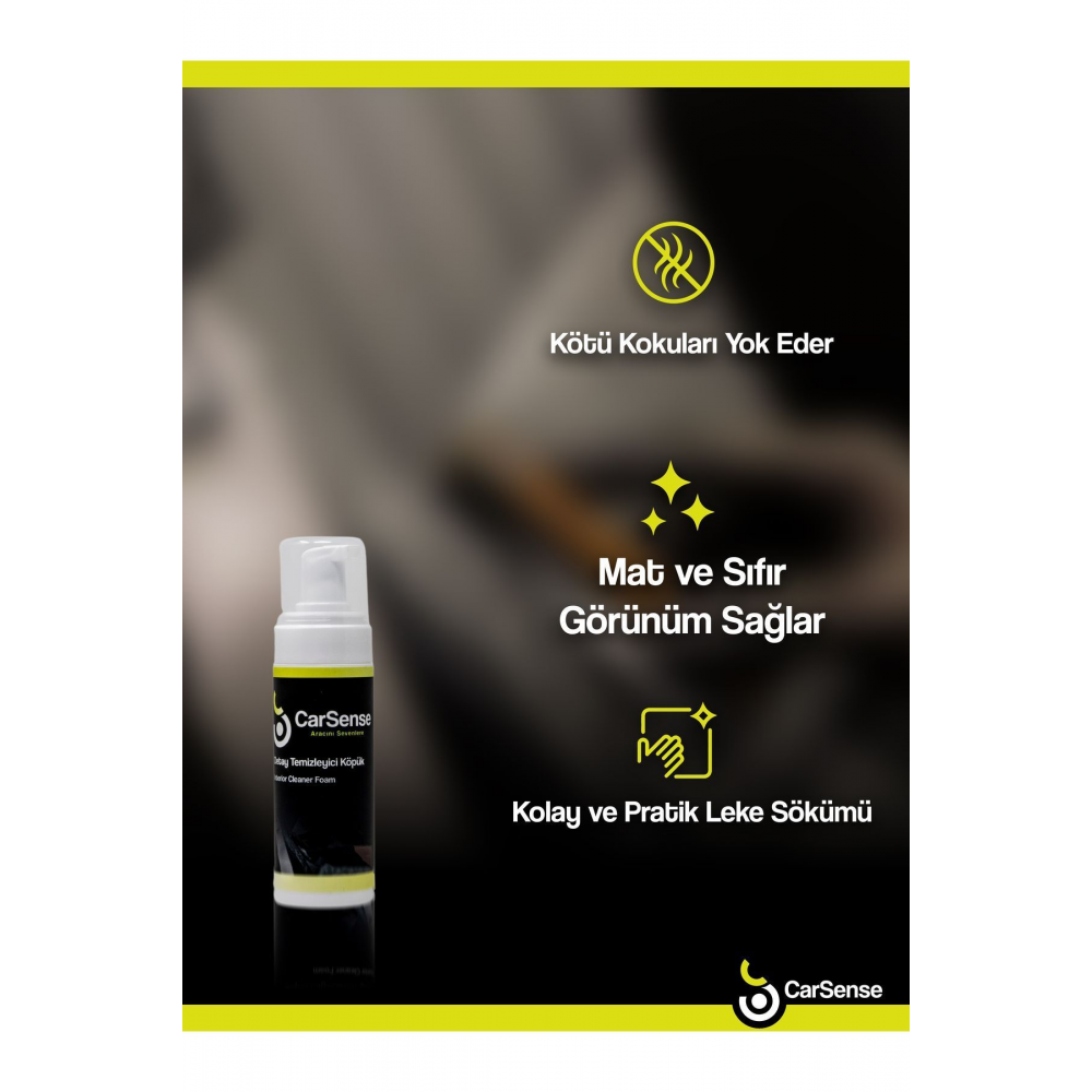Araç Içi Temizleme Köpüğü 150 ml