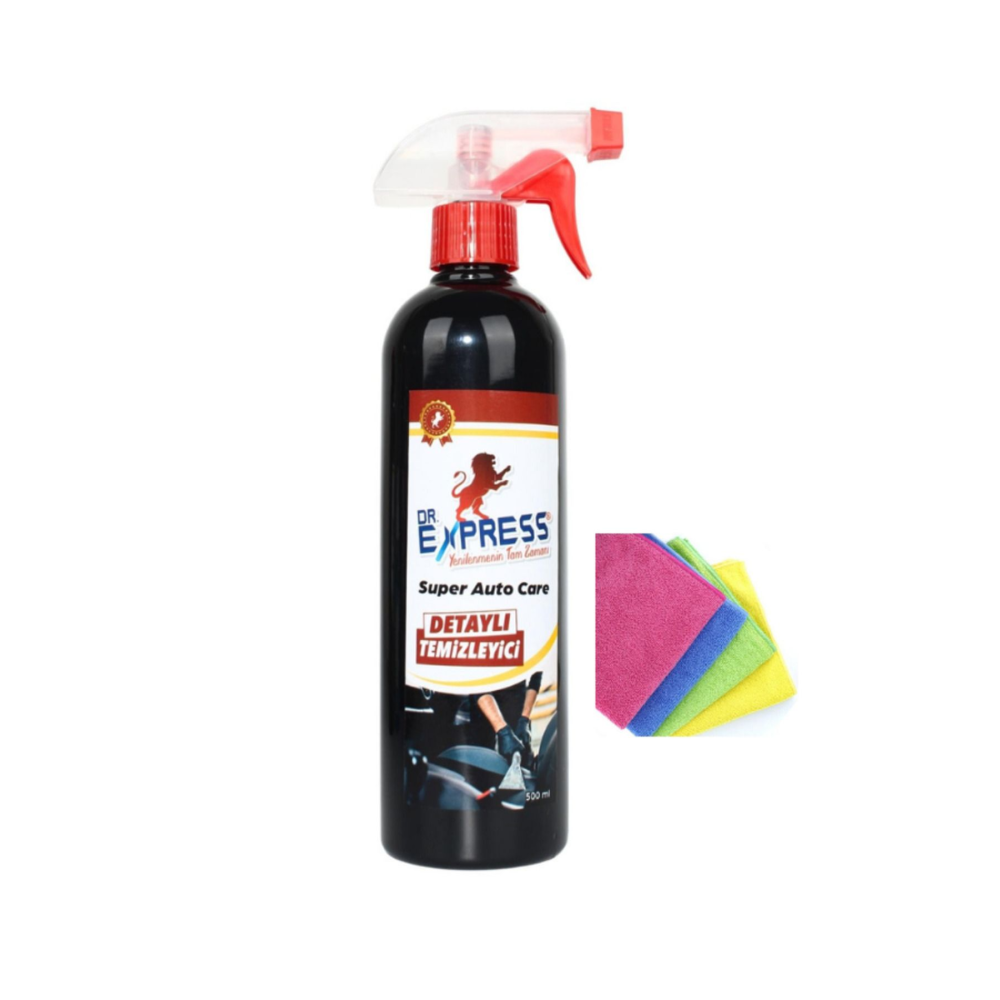 Detaylı Temizleyici Döşeme Temizleyici Güçlü Leke Çıkarıcı Araba Oto Koltuk Temizleyici 500 ml