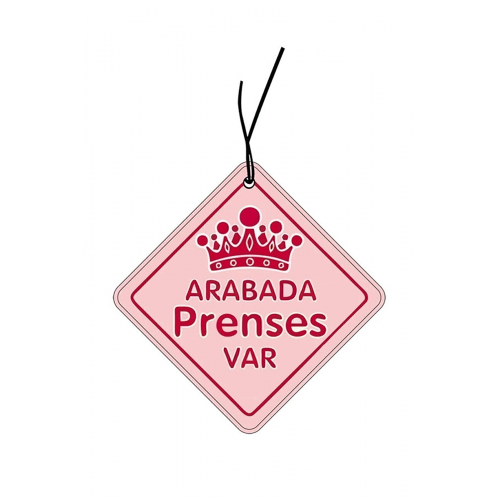 Arabada Prenses Var Tasarımlı Dekoratif Oto Araç Kokusu Bekaks