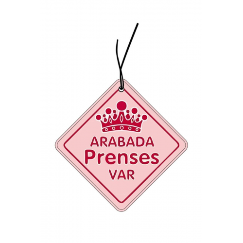 Arabada Prenses Var Tasarımlı Dekoratif Oto Araç Kokusu Bekaks