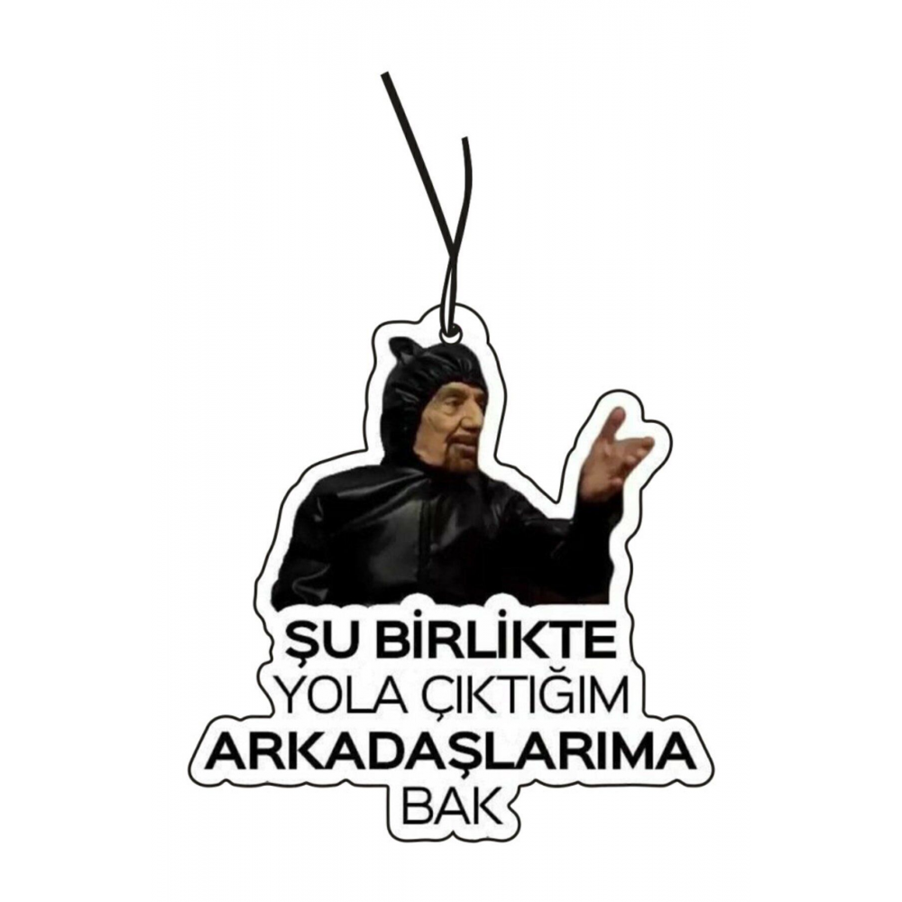 Kolpaçino Sabri Tasarımlı Dekoratif Oto Kokusu Ve Aksesuarı