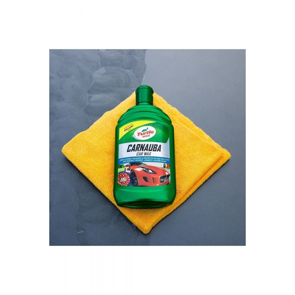 Boya Koruma Carnauba Cila 500 ml + Uygulama Bezi  Süngeri 10211176