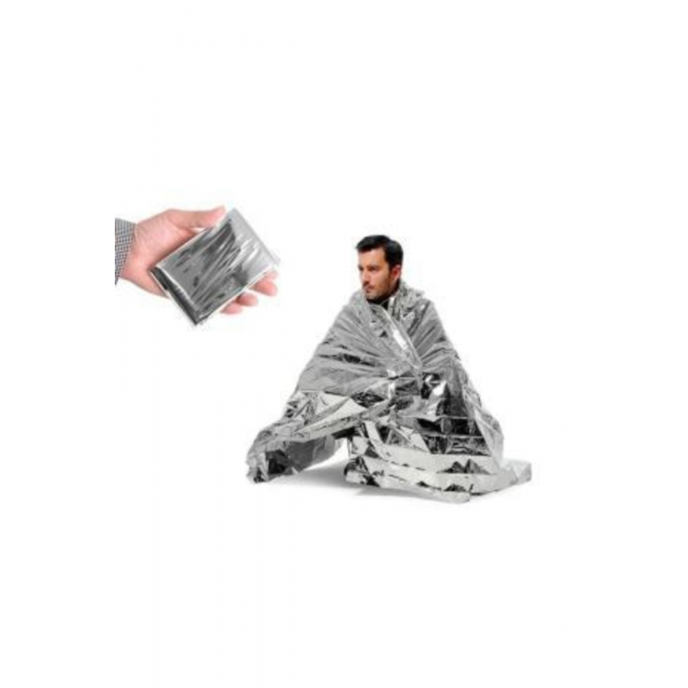 Acil Durum Ilk Yardım Battaniyesi Deprem Termal Battaniye Sıcak Ve Soğuktan Koruma Su Geçirmez