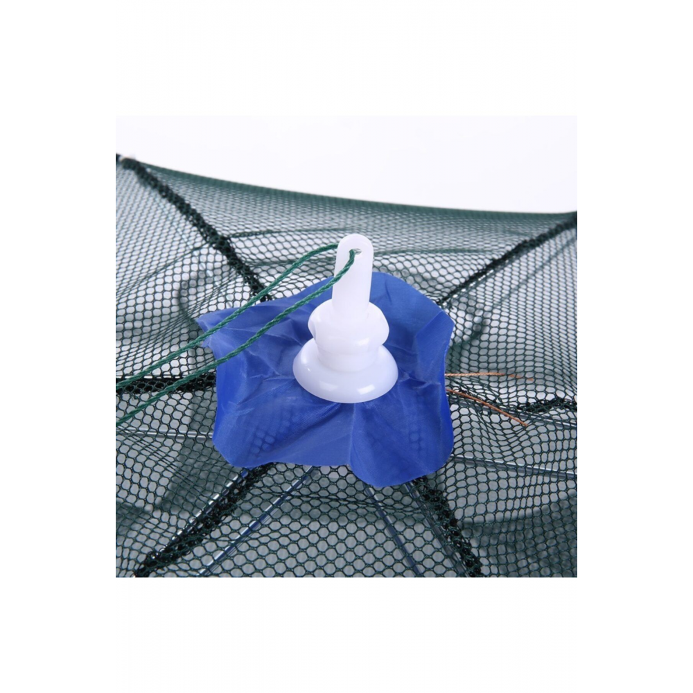 Balık Tuzağı 6 Girişli Yengeç Balık Kuş Yakalama Pratik Kullanım - Büyük Boy