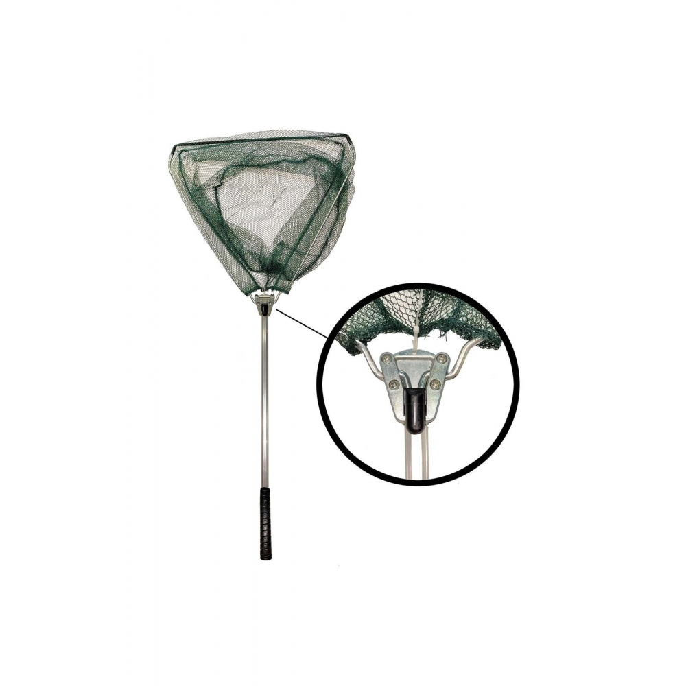 Katlanabilir Üçgen Karides Ve Balık Kepçesi 90 cm