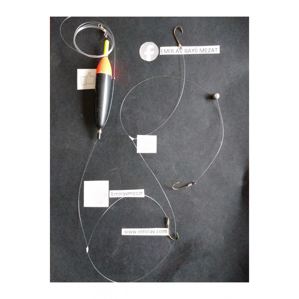 KEFAL-SOKAR ŞAMANDIRALI 3 İĞNELİ YEMLİ TAKIM