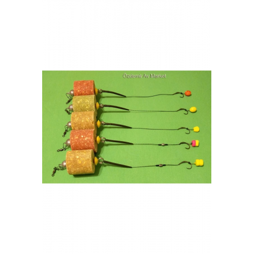 Küspe Aparatlı Karışık Rig Takımı 5’li Set