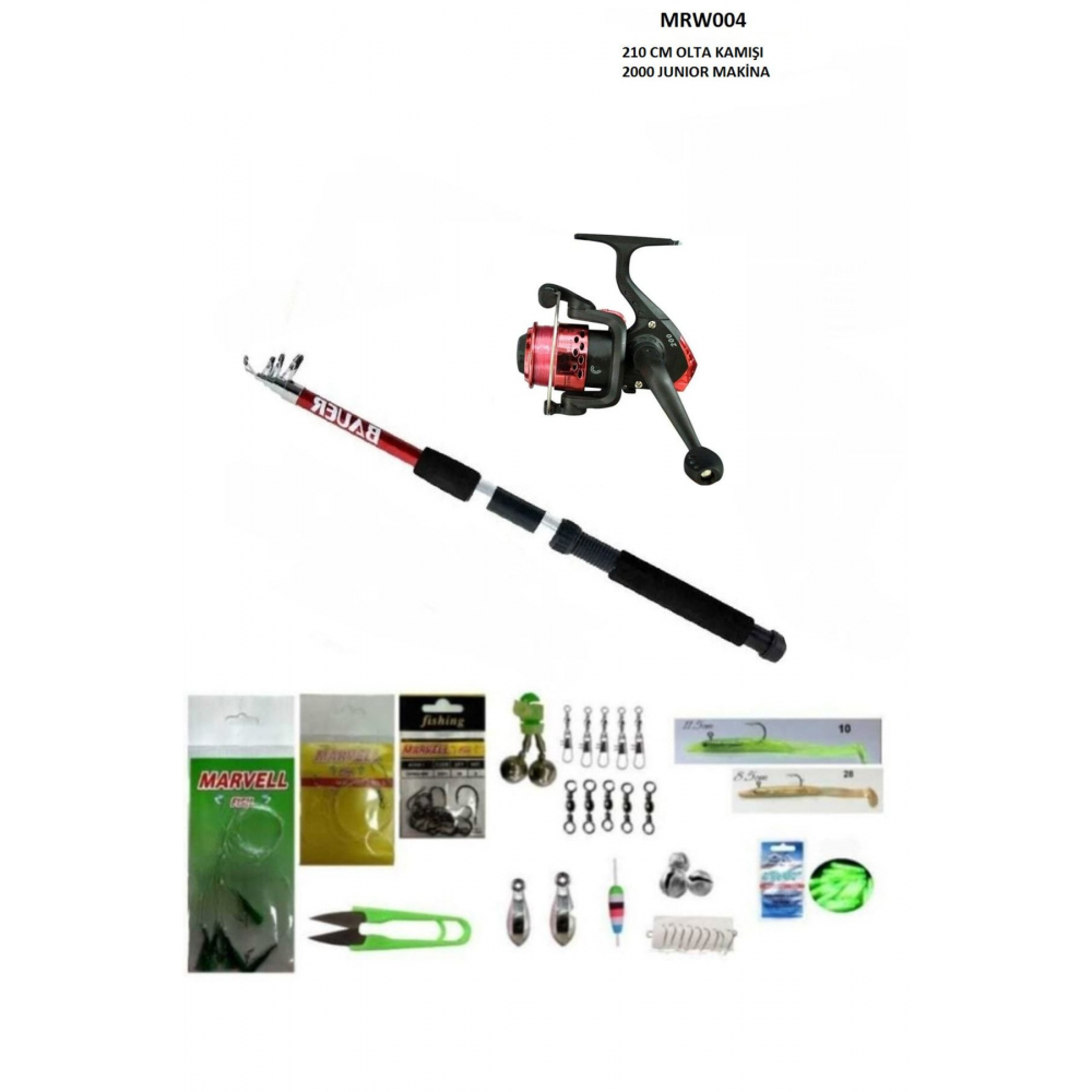 Mrw Amatör Balıkçılık Junior Olta Seti