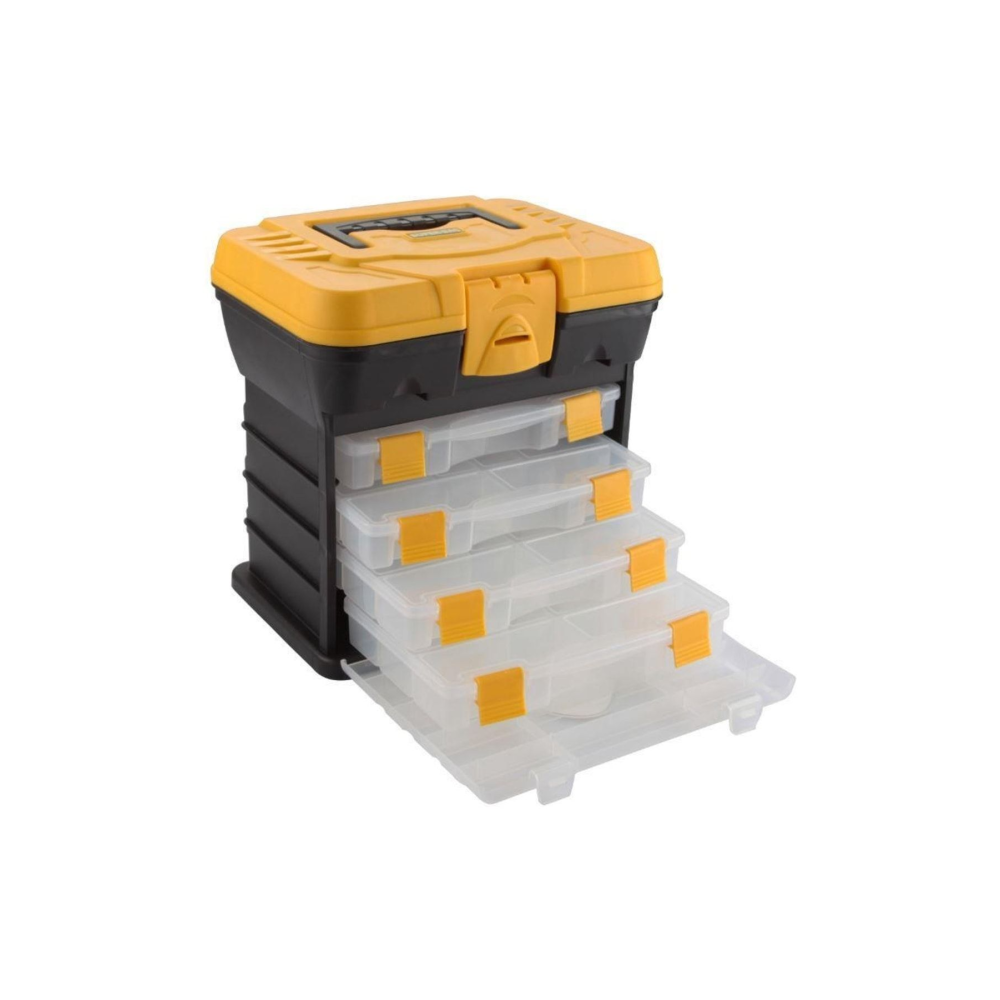 Organizerli Balıkçı Takım Çantası Sarı