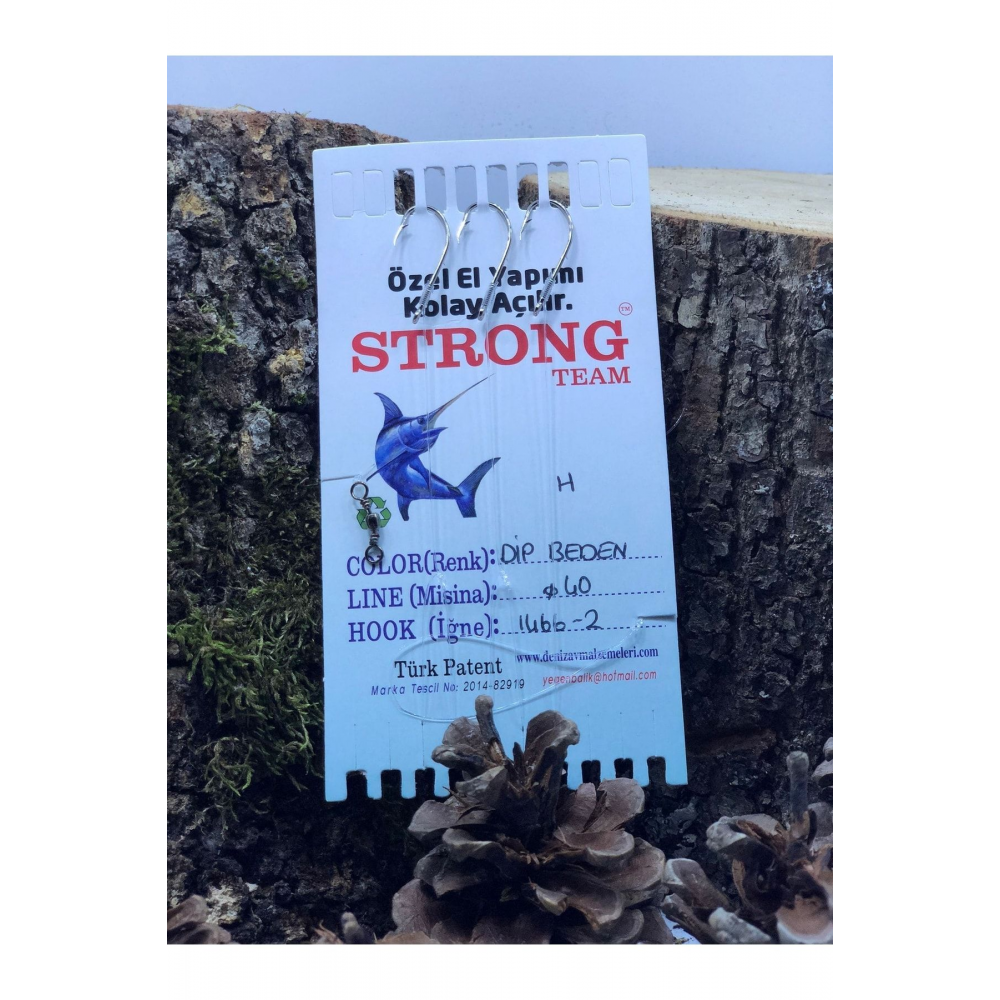 Hazır Hırsızlı Deniz Üçlü Dip Iğne Takımı 22470-beyaz Tırnaklı Seri