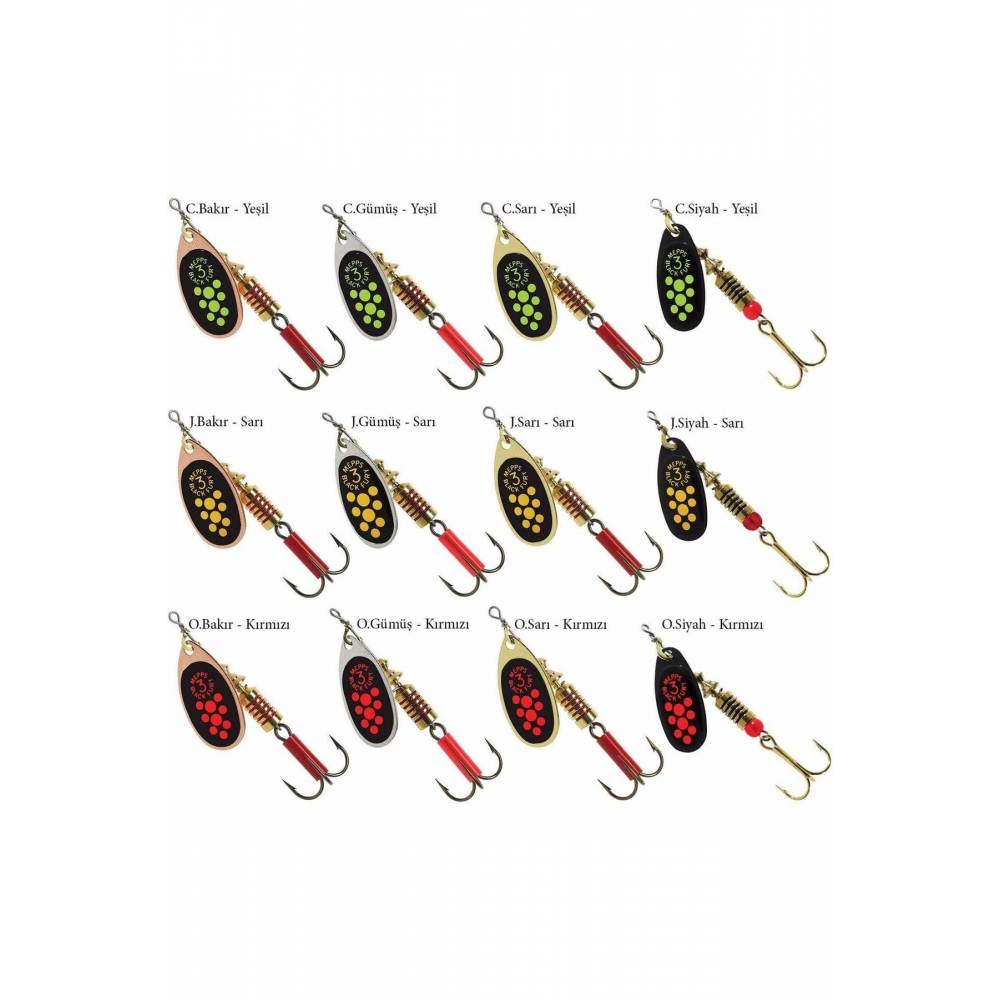 Black Fury Model Balıkçı Olta Kaşığı